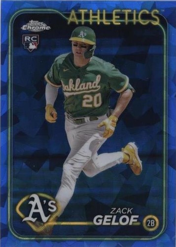 2024 Topps Chrome Sapphire Edition - Zack Gelof #166