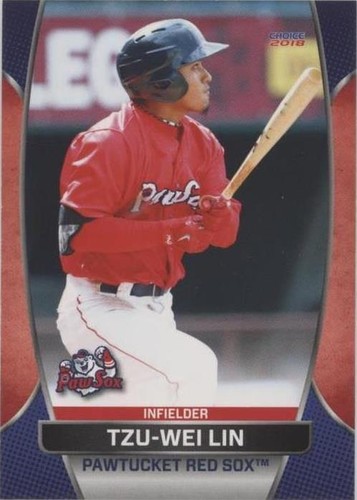 2018 Choice Pawtucket Red Sox - Tzu-Wei Lin #16