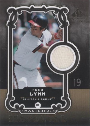2007 SP Legendary Cuts - Fred Lynn #MM-FL