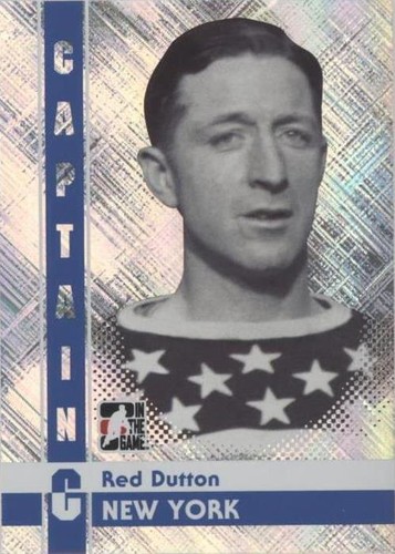 2011-12 In the Game Captain-C Series - Red Dutton #66