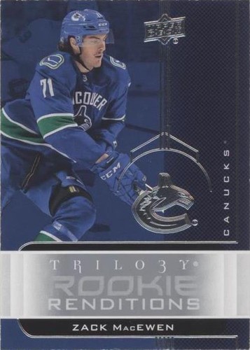 2019-20 Upper Deck Trilogy - Zack MacEwen #RR-23
