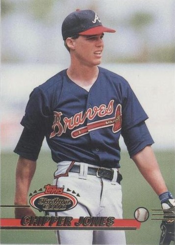 1993 Topps Stadium Club - Chipper Jones #638