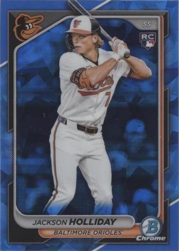 499枚限定 ジャクソン ホリデー サイン 2024 Bowman Chrom 2024 Bowman Chrome JACKSON HOLLIDAY Rookie Refractor /499