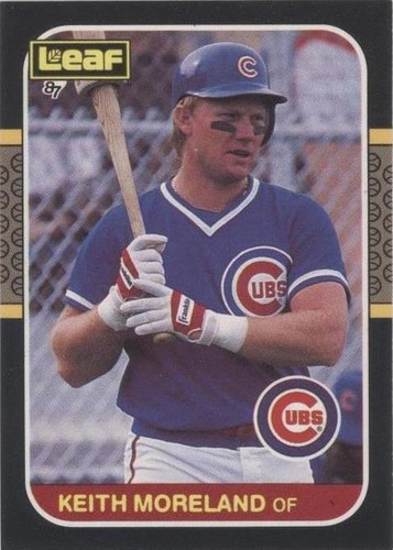 1987 Leaf Canadian - Keith Moreland #77