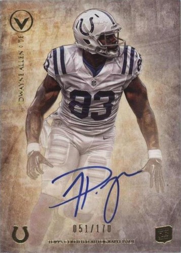2012 Topps Valor Dwayne Allen #LA-DA