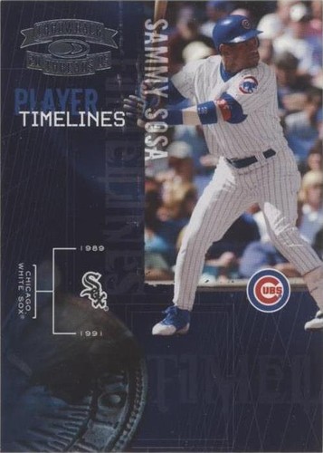 2005 Donruss Throwback Threads - Sammy Sosa #PT-16