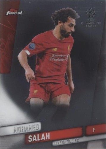 2019-20 Topps Finest UCL Mohamed Salah #50
