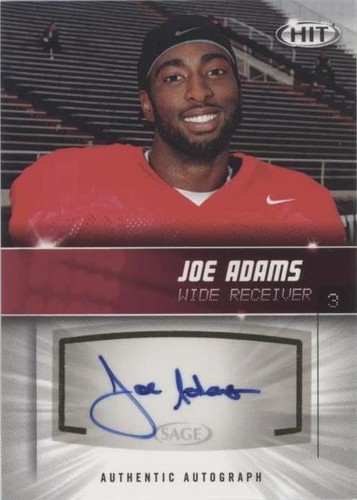 2012 SAGE Hit Joe Adams #A23