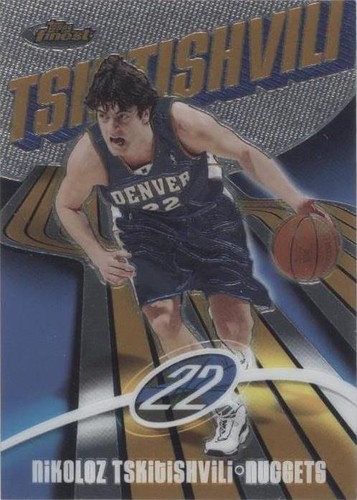 2003-04 Topps Finest - Nikoloz Tskitishvili #82
