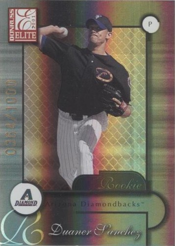2001 Donruss Elite - Duaner Sanchez #192