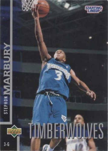 1997 Upper Deck Starting Lineup - Stephon Marbury #SL24