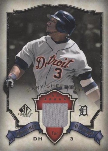 2008 SP Legendary Cuts - Gary Sheffield #DH-GS