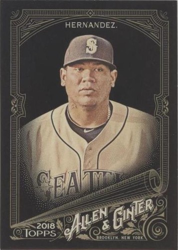 2018 Topps Allen & Ginter's X - Félix Hernández #262