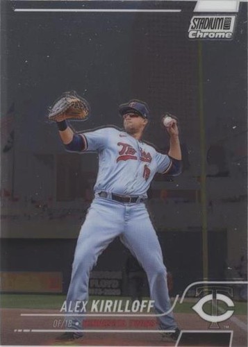 2022 Topps Stadium Club Chrome - Alex Kirilloff #215
