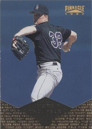 1997 Pinnacle - Mark Thompson #147