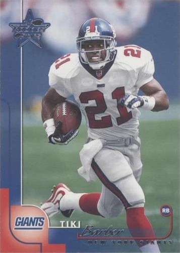 2000 Leaf Rookies & Stars Tiki Barber #79