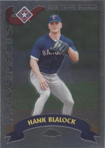 2002 Topps Chrome - Hank Blalock #309