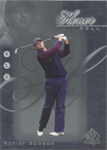 2001 SP Authentic - Retief Goosen #HR21