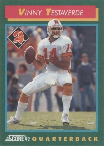 1992 Score Vinny Testaverde #262