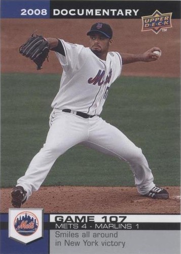 2008 Upper Deck Documentary - Johan Santana #3232