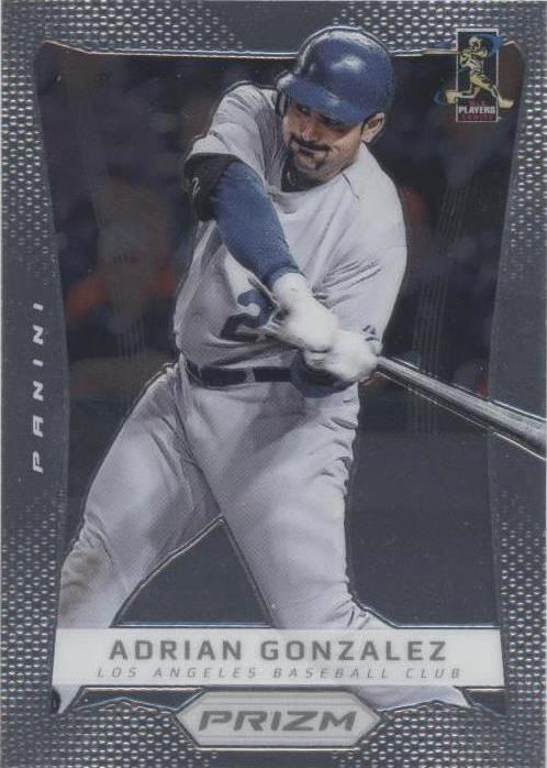 2012 Panini Prizm - Adrian Gonzalez #39