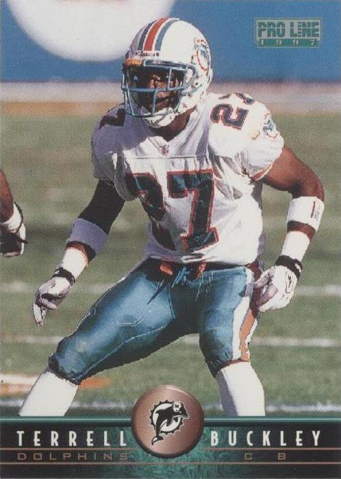 1997 Pro Line Terrell Buckley #143