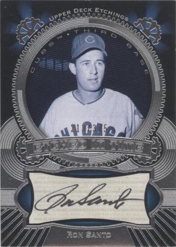 2004 Upper Deck Etchings - Ron Santo #ET-SO