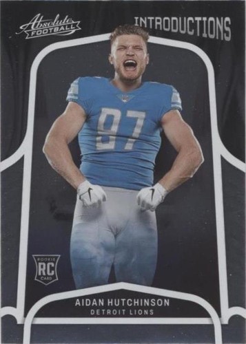 2022 Panini Absolute Aidan Hutchinson #INT-11
