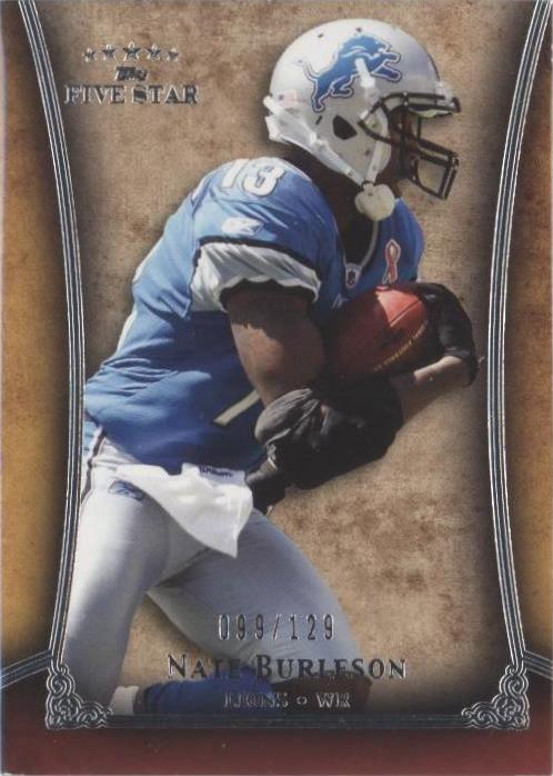 2011 Topps Five Star Nate Burleson #35