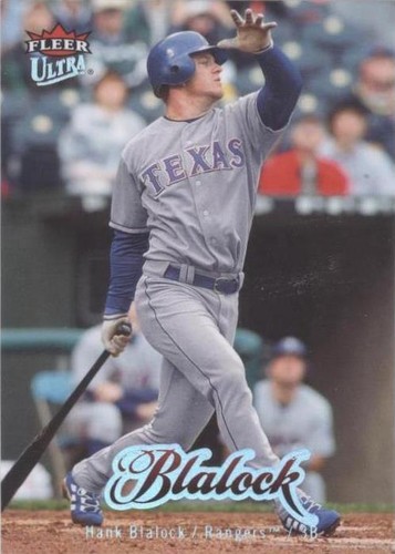 2007 Fleer Ultra - Hank Blalock #183