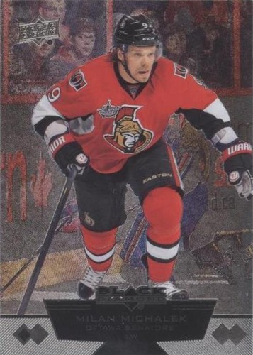 2012-13 Upper Deck Black Diamond - Milan Michalek #72