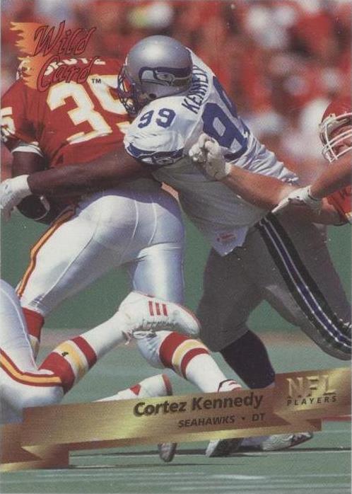 1993 Wild Card Cortez Kennedy #177