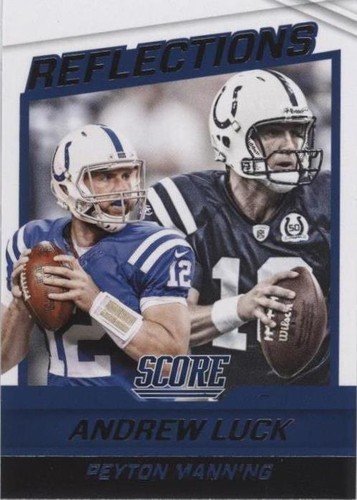 2016 Score Andrew Luck Peyton Manning #4