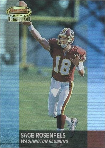 2001 Bowman's Best Sage Rosenfels #164