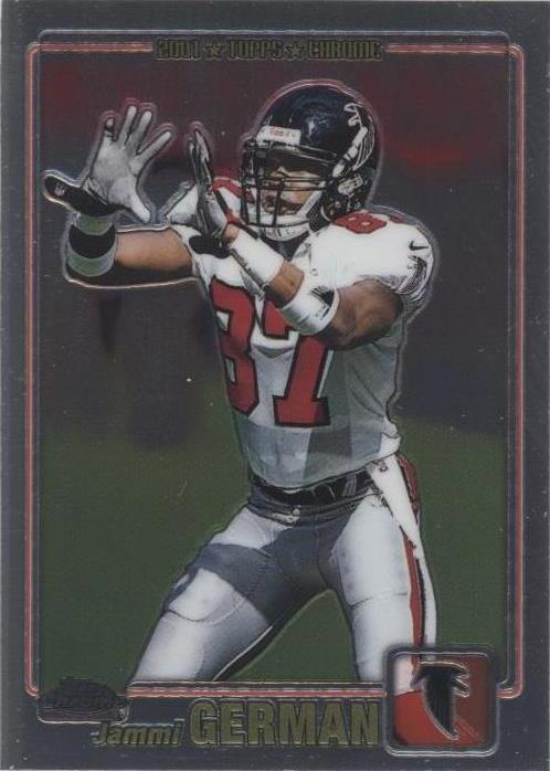 2001 Topps Chrome Jammi German #220