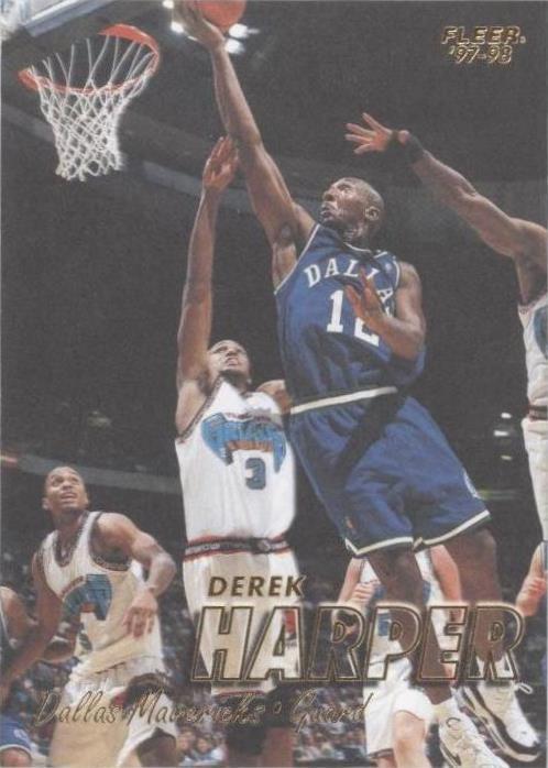 Fleer 1997-98 - Derek Harper #143