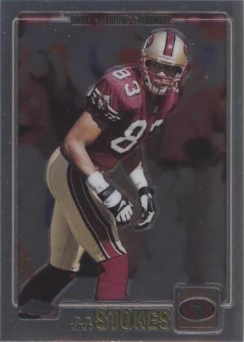 2001 Topps Chrome J.J. Stokes #105
