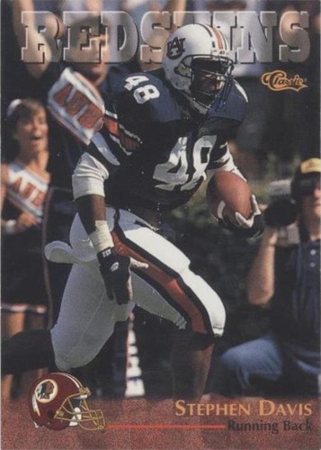1996 Classic NFL Rookies Stephen Davis #18