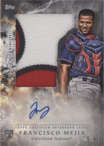 2018 Topps Inception - Francisco Mejia #IAJ-FM