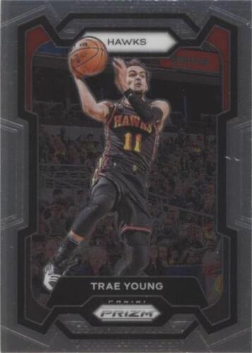 2023-24 Panini Prizm TRAE YOUNG Ultra-Rare Glitter Prizm SSP 2023-24 Panini Prizm TRAE YOUNG Ultra-Rare Glitter Prizm SSP