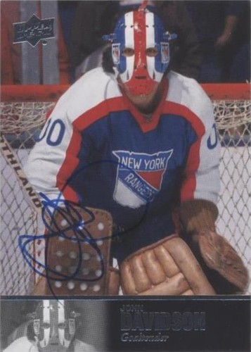 2020-21 Upper Deck SP Signature Edition Legends - John Davidson #AL-181