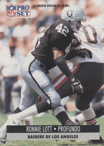 1991 Pro Set Spanish Ronnie Lott #112