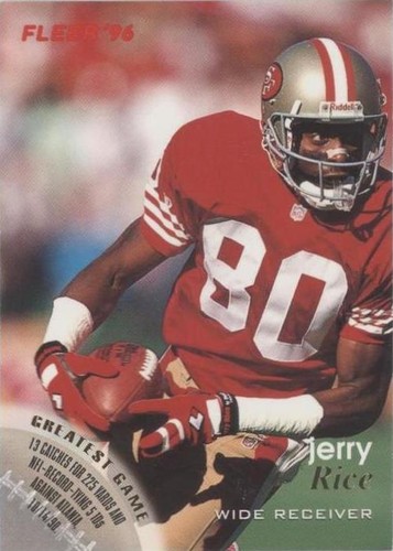 1996 Fleer Jerry Rice #126