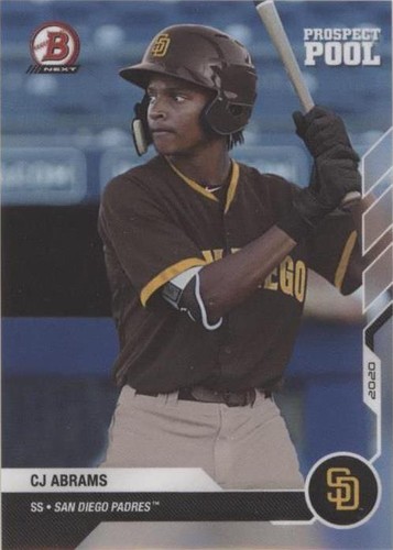 2020-21 Bowman Next Topps Now Prospect Pool - C.J. Abrams #PP-6