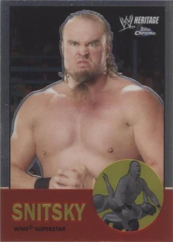 2007 Topps Heritage WWE Chrome Heritage II - Snitsky #52