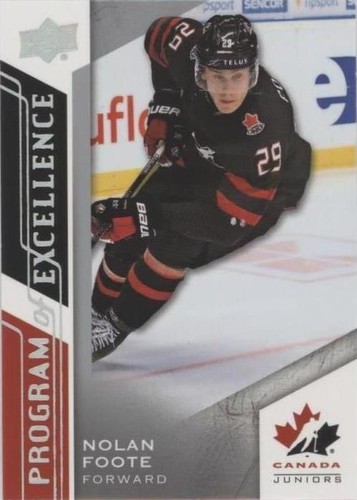 2020-21 Upper Deck Team Canada Juniors - Nolan Foote #111