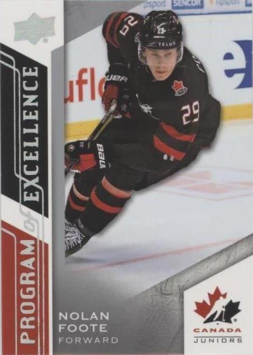 2020-21 Upper Deck Team Canada Juniors - Nolan Foote #111