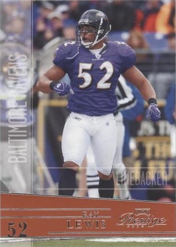 2006 Playoff Prestige Ray Lewis #15