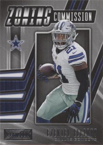 2019 Panini Playbook Ezekiel Elliott #12