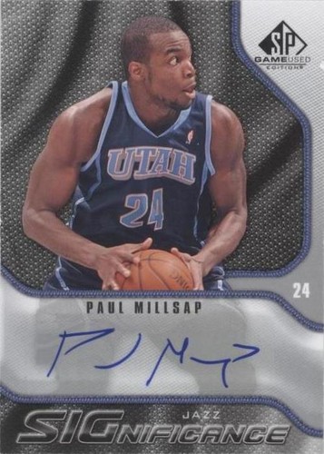 2009-10 SP Game Used - Paul Millsap #S-PM
